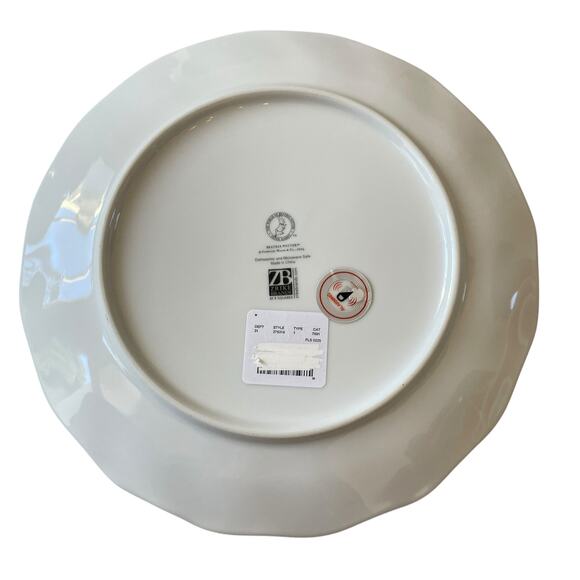 Beatrix Potter Peter Rabbit and Mother Strawberry 8” Salad Plates Set of 4 NEW - Picture 8 of 12